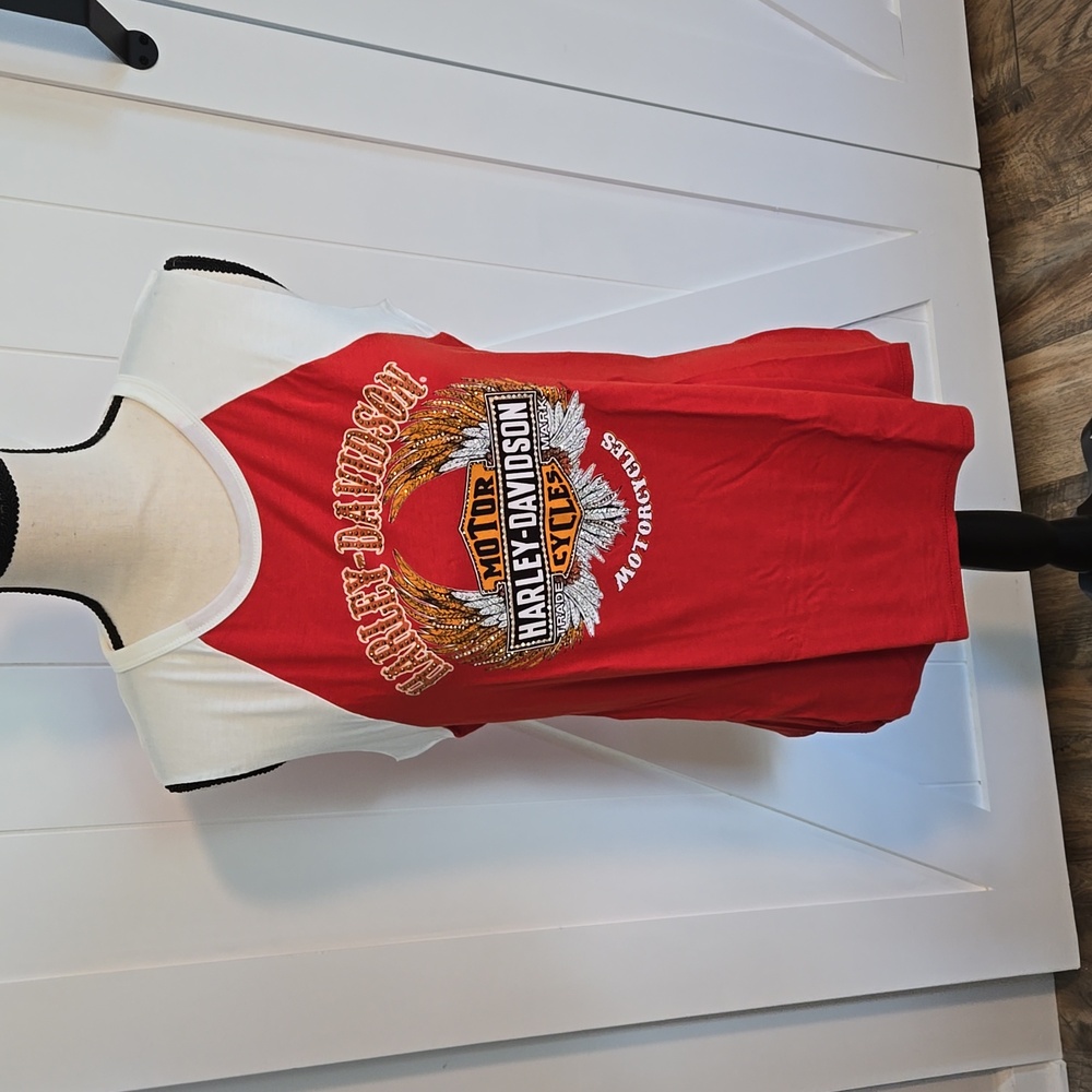 Brand New w Tags! Harley Davidson Glitter Tank